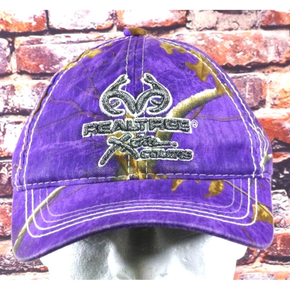 Realtree Xtra‎ Purple Camo Baseball Cap Adjustable Strap Signature Series